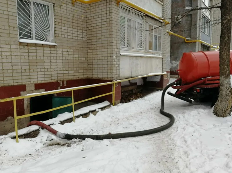 Откачка воды из подвала  Королёв